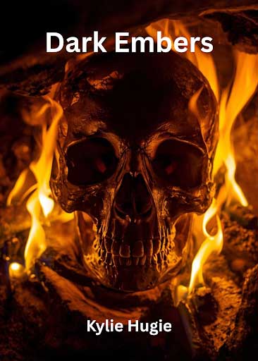 skull in flames